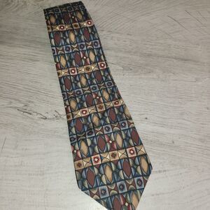 Boston Harbor Mens Necktie Tie Vintage Window Pane